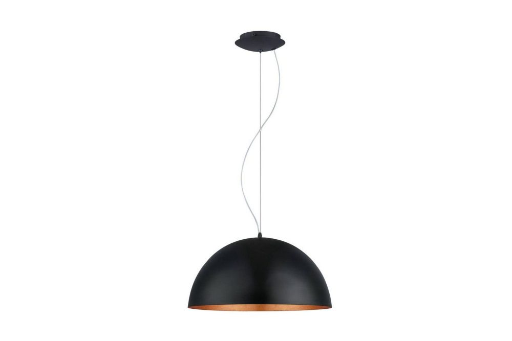 Takpendel Eglo Gaetano 1 Ø530 mm Svart, Koppar