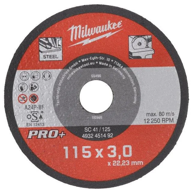 Milwaukee SCS 41 PRO+ Kapskiva 180x3 mm