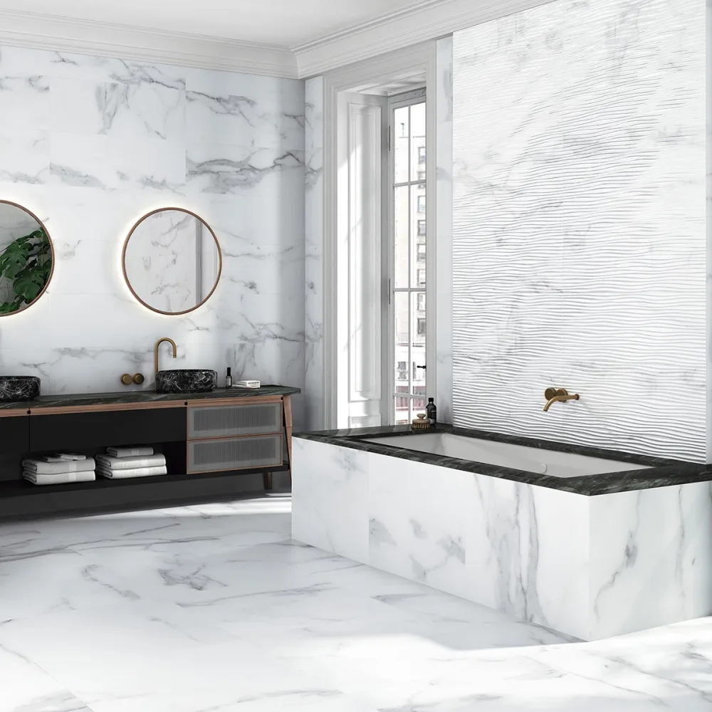 Klinker Granitkeramik Involve White Vit, 60x60cm | Stuvbutiken - Bild 2