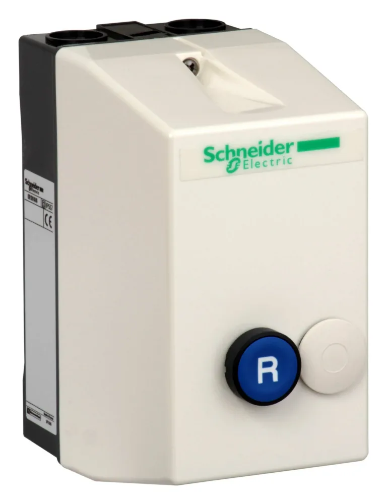 Schneider Electric DE1DS1A05 Plastkapsling för kontaktor LC1D09-D12 Med återställningsknapp - Bild 2
