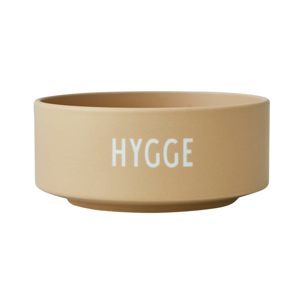 Design Letters snacksskål Ø12 cm, Hygge