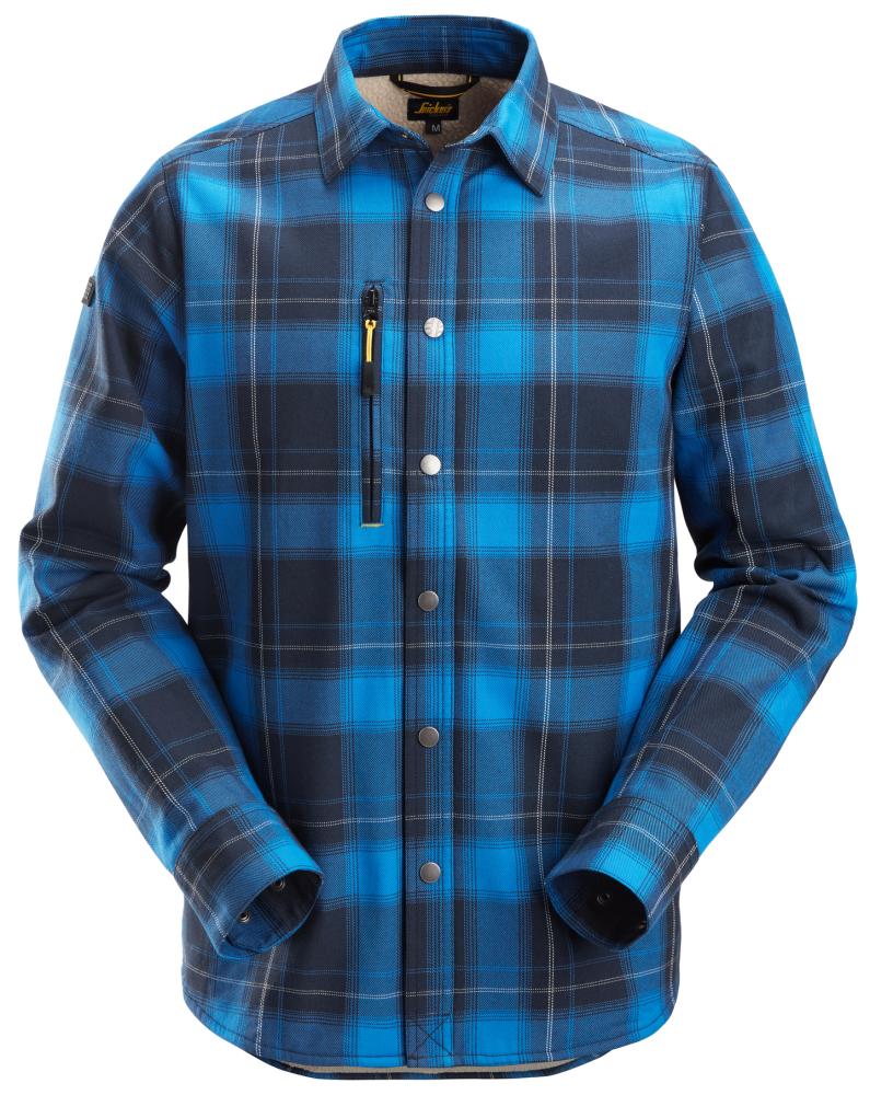 SKJORTA SNICKERS WORKWEAR 8522 BLÅ/MARIN L, FORDRAD