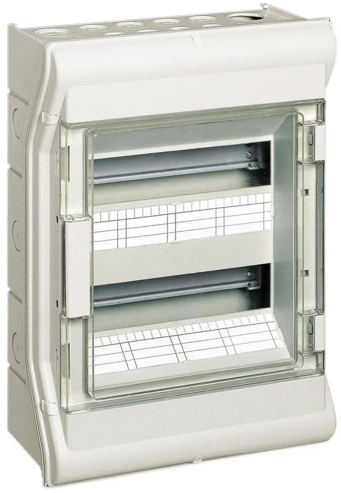 Hager VE118S Kapsling inomhus, IP65 1 x 18 moduler