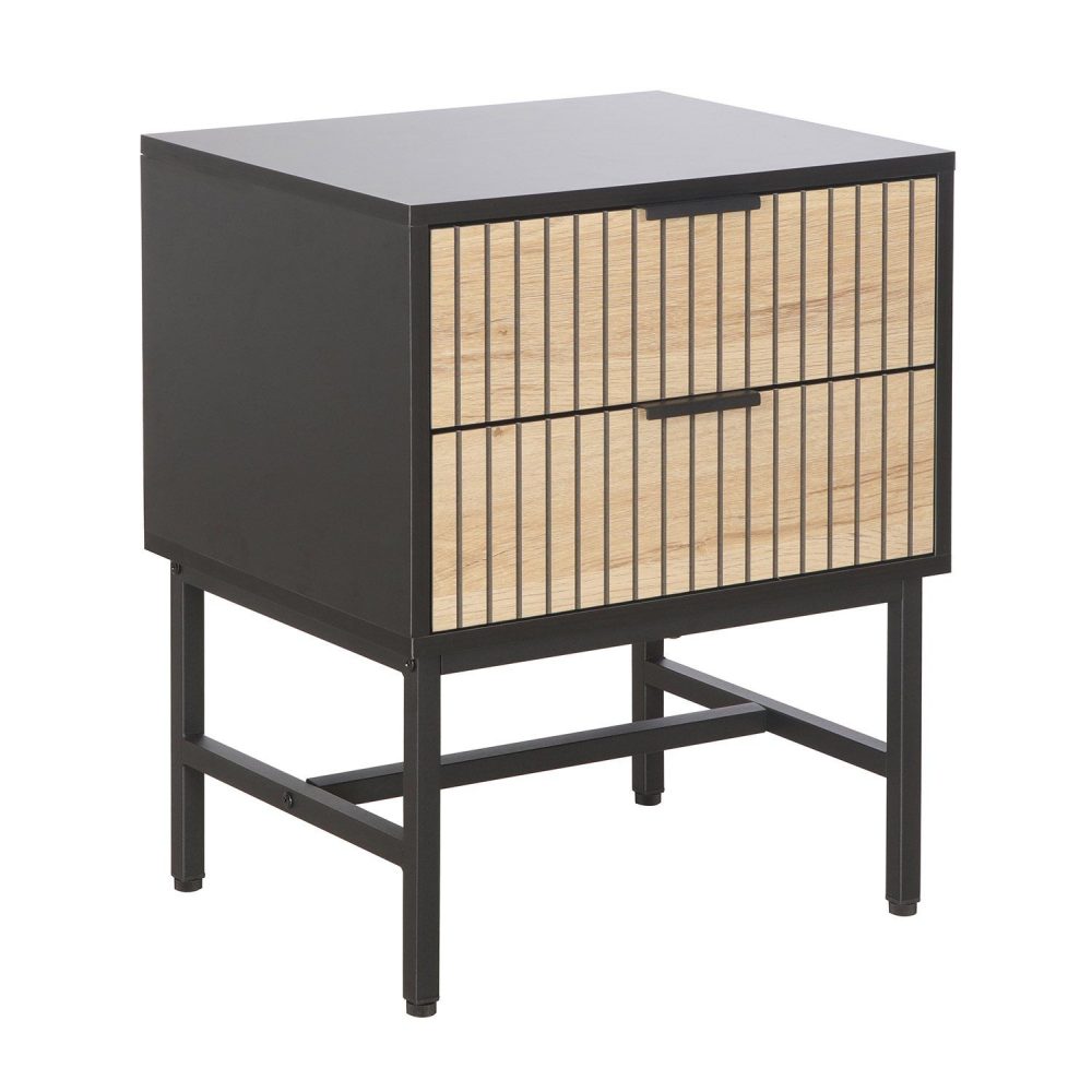 Nattduksbord/sidobord Helve 40x36x60 cm melamin