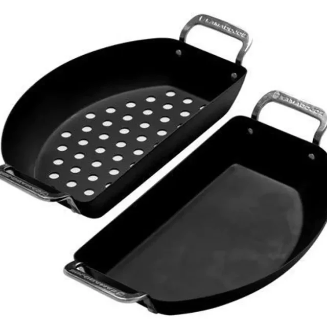 Kamado Joe Karbon Steel (Half Moon) Pan