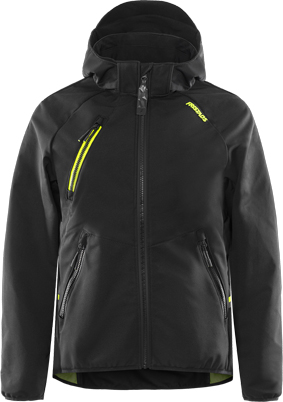 SOFTSHELLJACKA HUVA 4871 GBF SVART STL XL