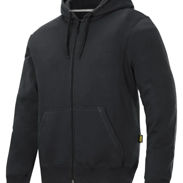 Snickers Workwear 2801 Luvtröja grå, med dragkedja Grå