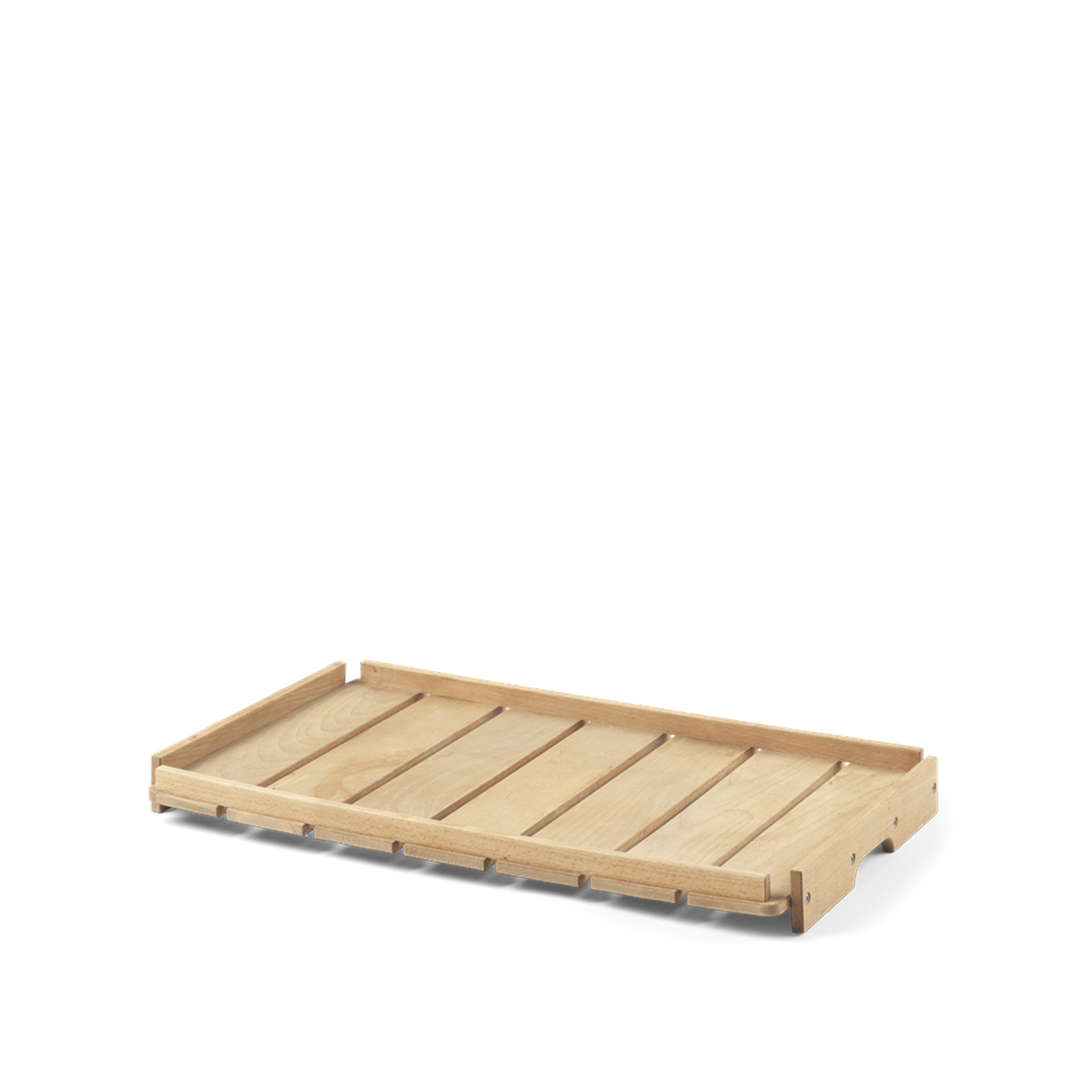 BM1069 bricka, teak, obehandlad