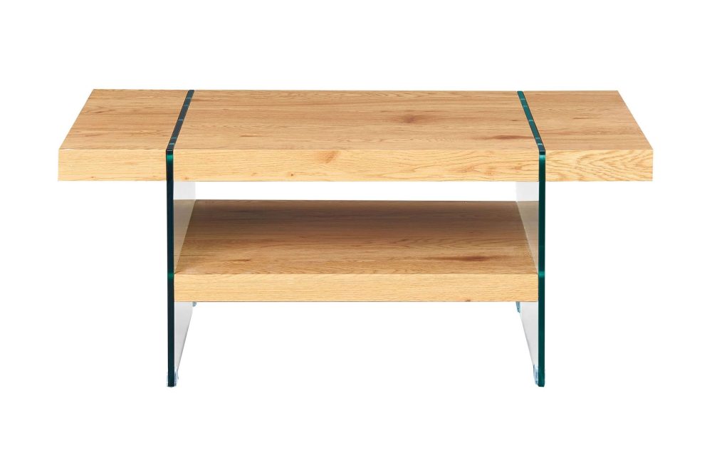 Aldreda Soffbord 110 cm med Förvaring Hylla