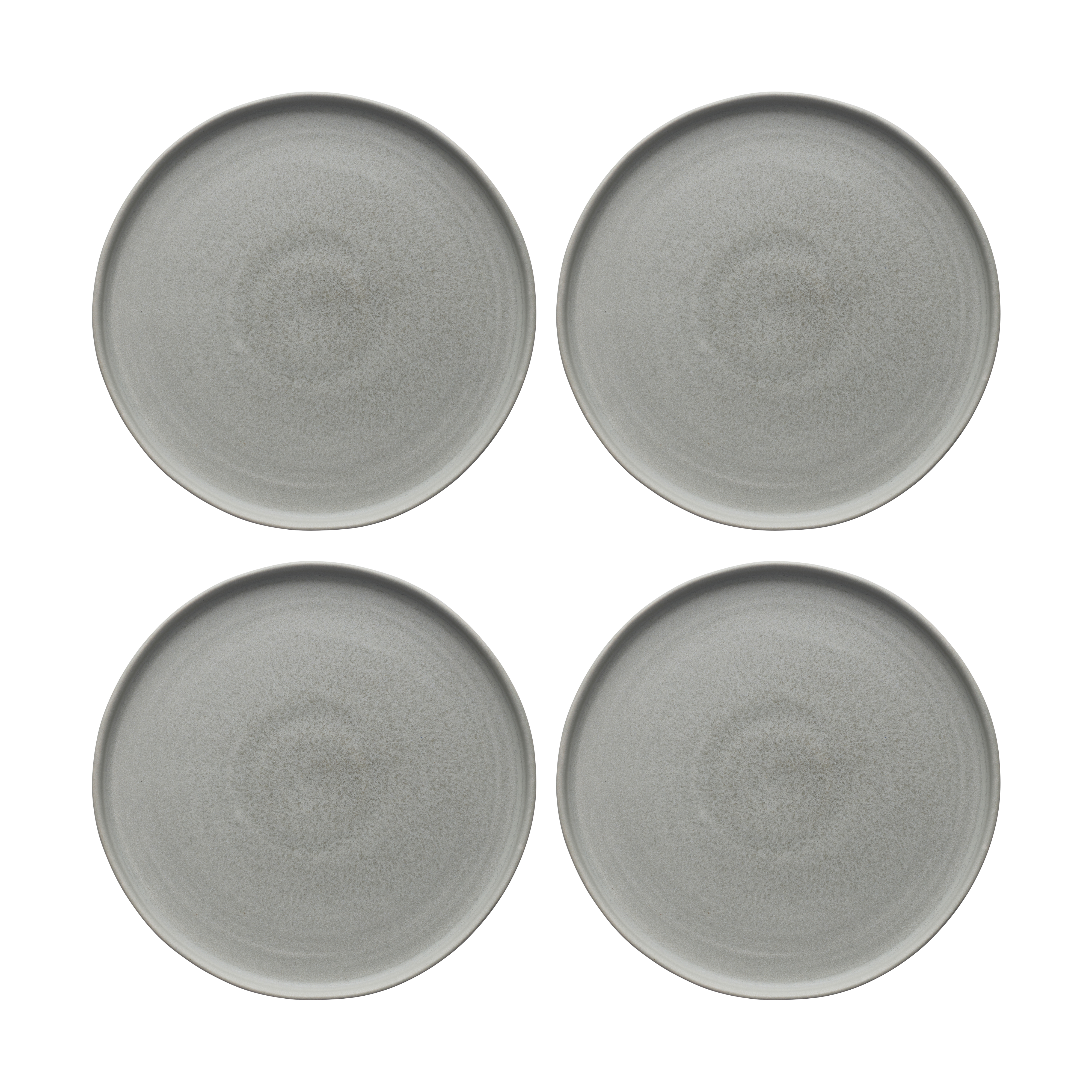 Sandsbro mattallrik ljusgrå, Ø26 cm, 4-pack