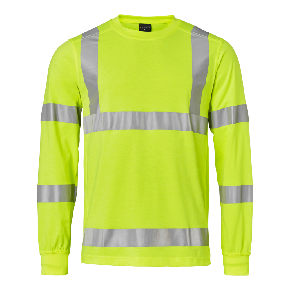 T-SHIRT TOP SWEDE 259 LÅNG ÄRM GUL M