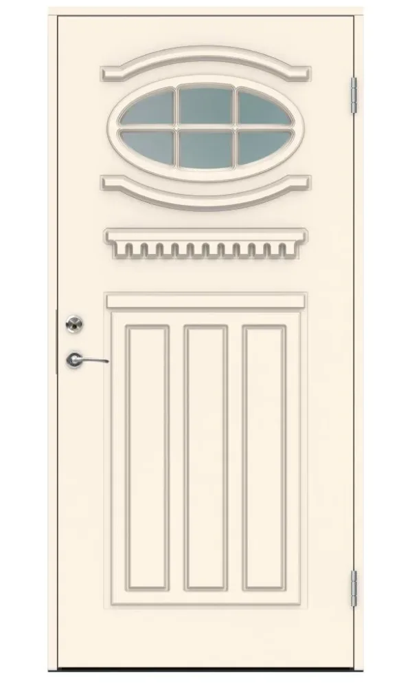 Swedoor Mozart Ytterdörr vit (S 0502-Y) 2080x888 mm