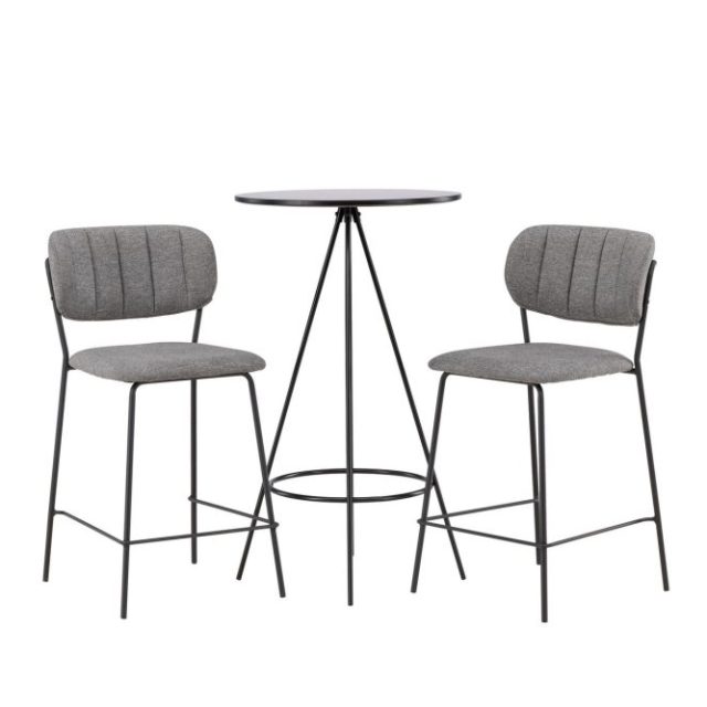 Bistro Matgrupp 60 cm Rund med 2 Bell stolar