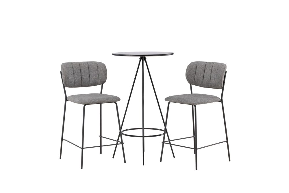 Bistro Matgrupp 60 cm Rund med 2 Bell stolar