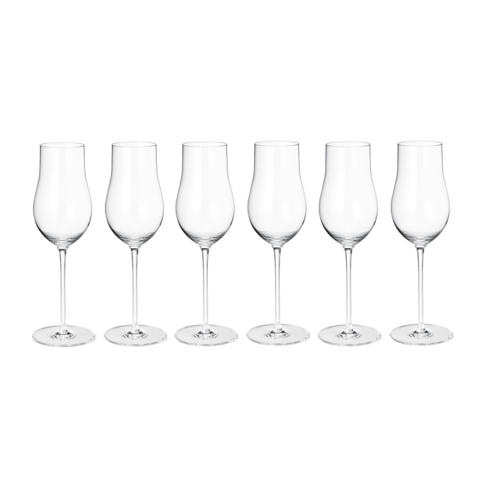 Sky champagneglas 25 cl 6-pack, Klar