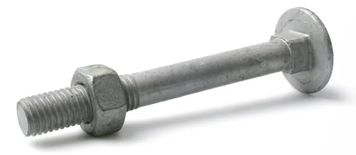Arvid Nilsson 14912220 Vagnsbult M12 MVBF 4.6, FZV, med mutter M12x220 mm, 25-pack