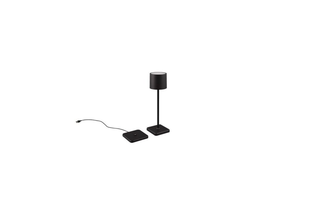 Bordslampa TRIO Fernandez Mattsvart