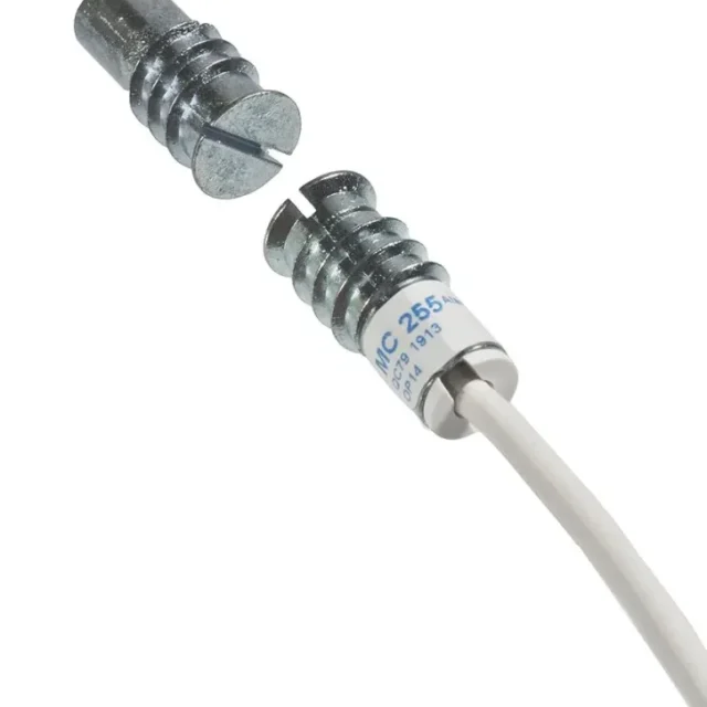 Alarmtech MC 255-10LSZH Magnetkontakt 1 öppnande kontakt, inbyggd 10 m kabel