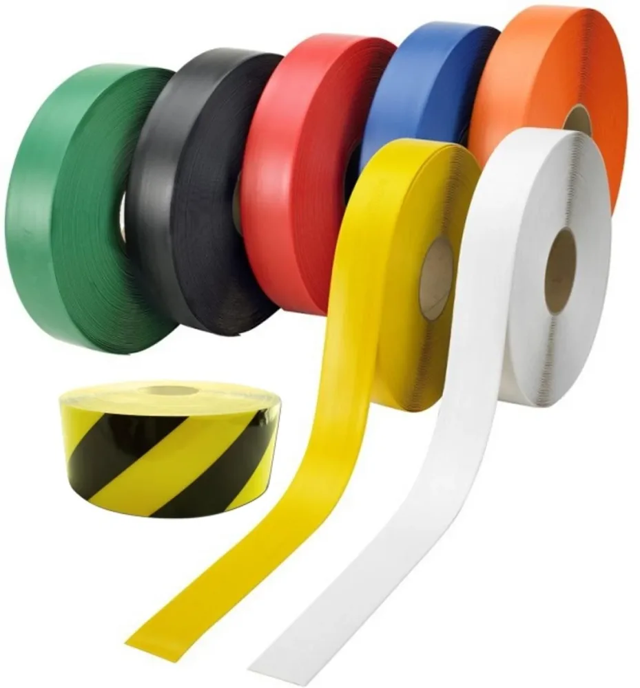 Ergomat DuraStripe Supreme Golvmarkeringstejp 30 m 7.5 cm, röd