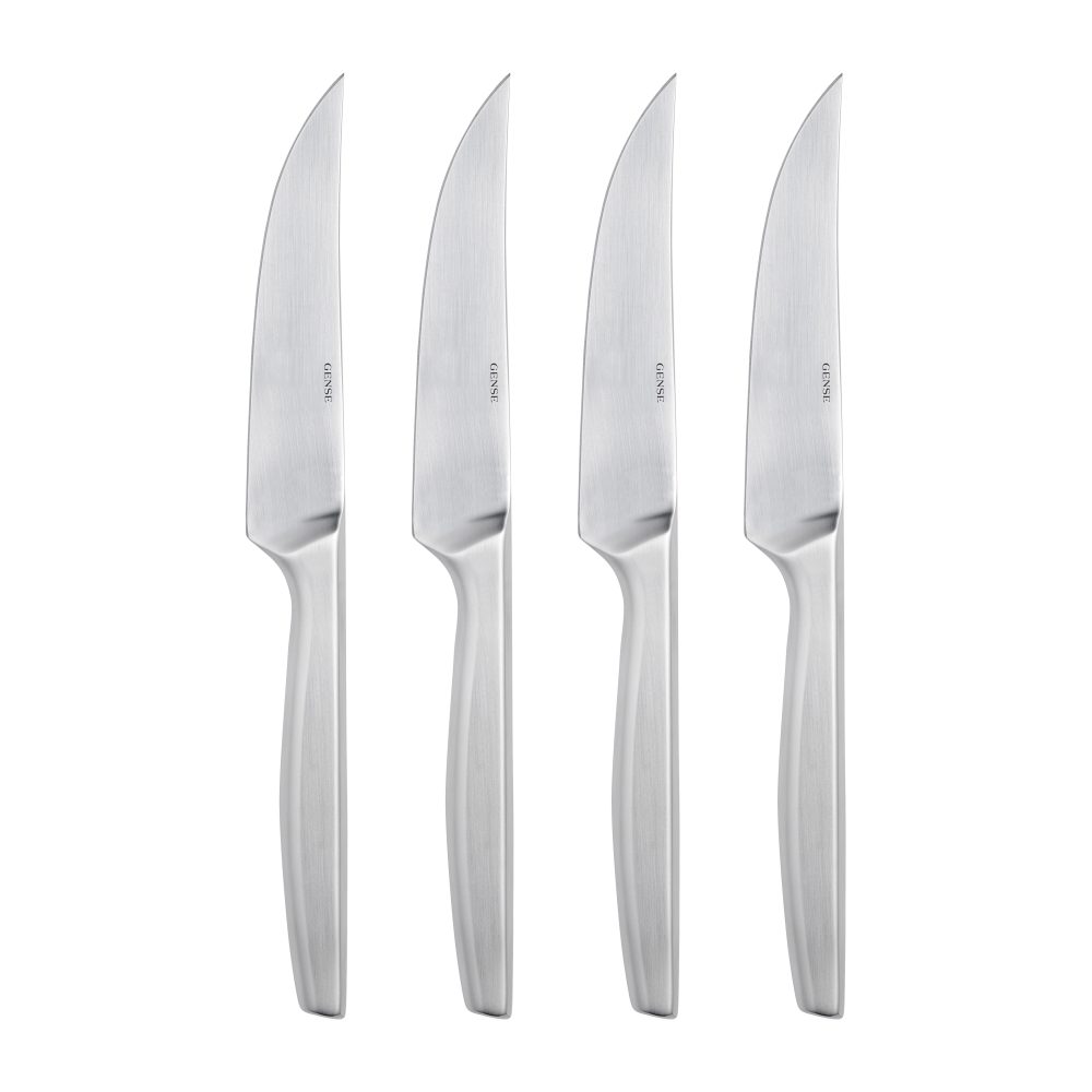 Norm grillkniv 4-pack, Matt rostfritt stål