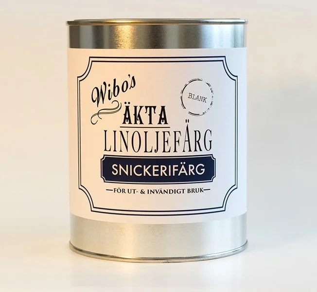 Linoljefärg Snickerifärg Blank Utomhus & Inomhus 5 L Valfri Kulör