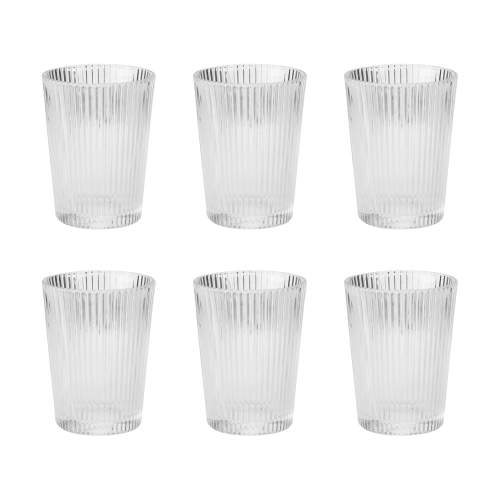 Pilastro dricksglas 15 cl 6-pack, Clear