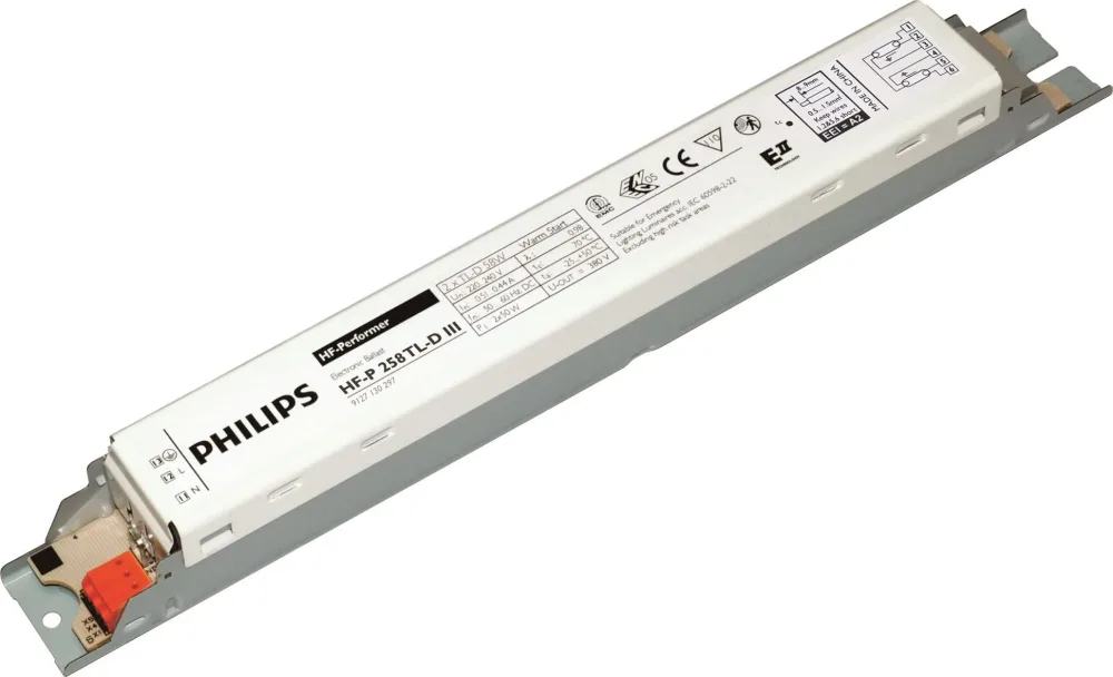 Philips HF-P 236 TL-D HF-don för T8, tänd och släck 18-36W, 2 lampor - Bild 2