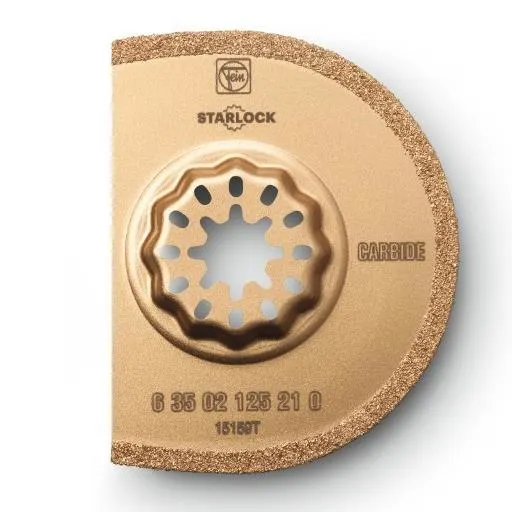 Fein 63502125230 Sågklinga segmenterad, Starlock, Ø75x1,2 mm