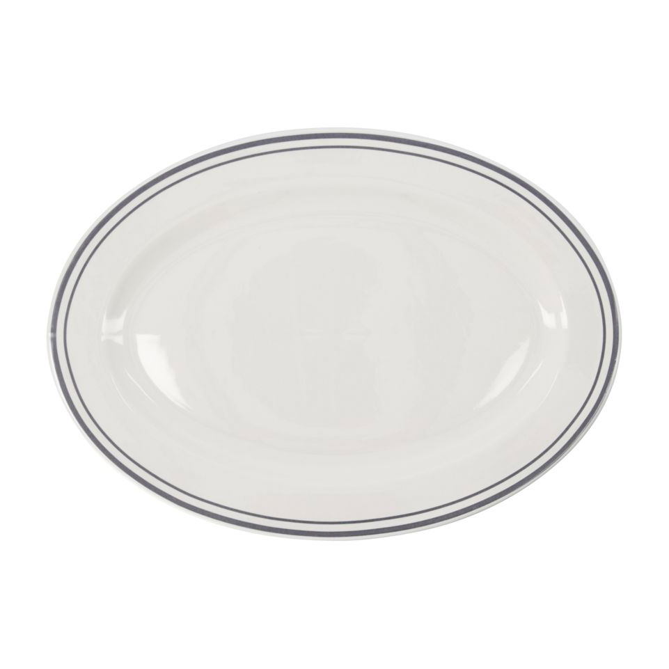 Bistro serveringsfat 29,5x40 cm, Grå