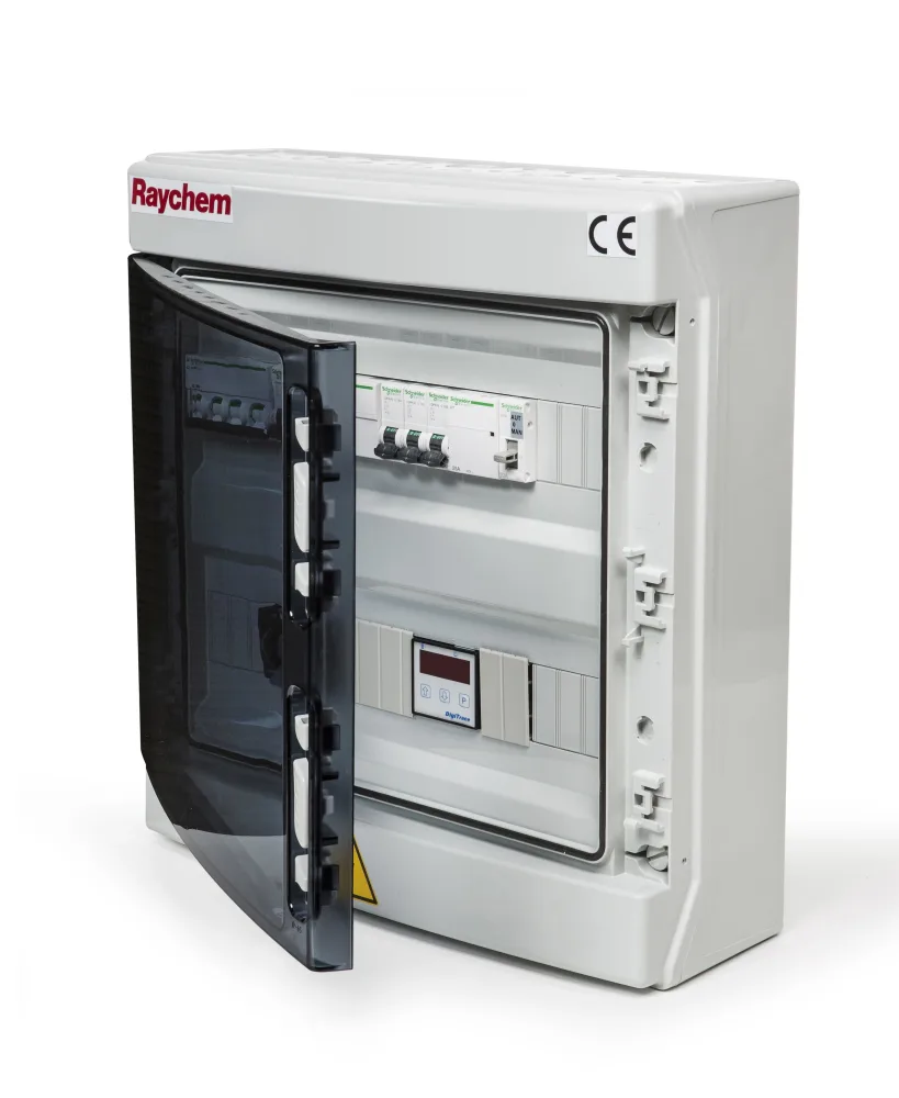RAYCHEM SBS-R-FP Automatikskåp RayStat-Control-11-DIN, frostskydd 6x16 A