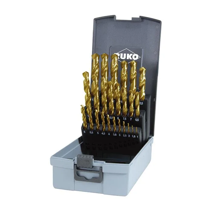 Ruko 250215TRO Borrsats 1-13 mm, 25 delar