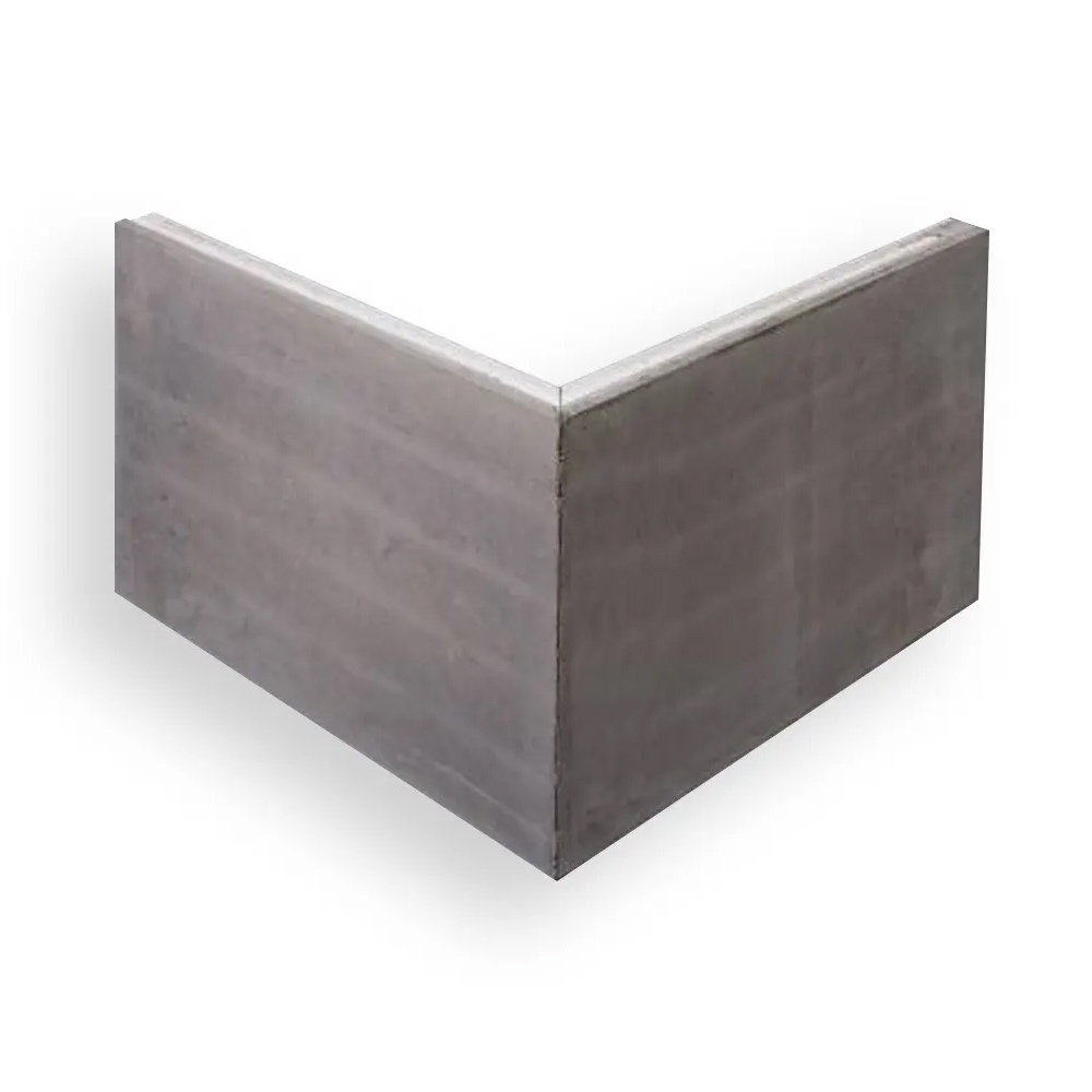 Siroc I-element Fibercement Hörn 500x600x100mm BEWI