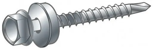 ESSVE BS Farmarskruv 250-pack Svart, 4,8x35mm