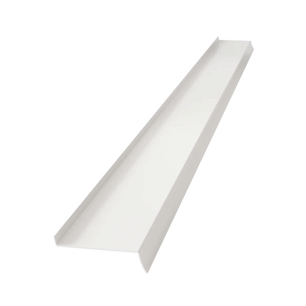 TÄCKLIST 100 PORDRÄN 2400MM VIT