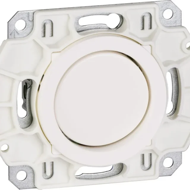 Schneider Electric WDE000933 Strömbrytare robust, vit Dubbeltrapp