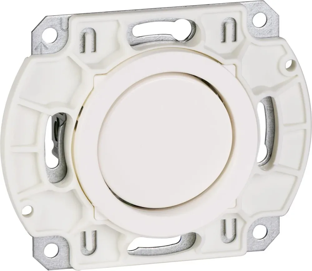 Schneider Electric WDE000933 Strömbrytare robust, vit Dubbeltrapp