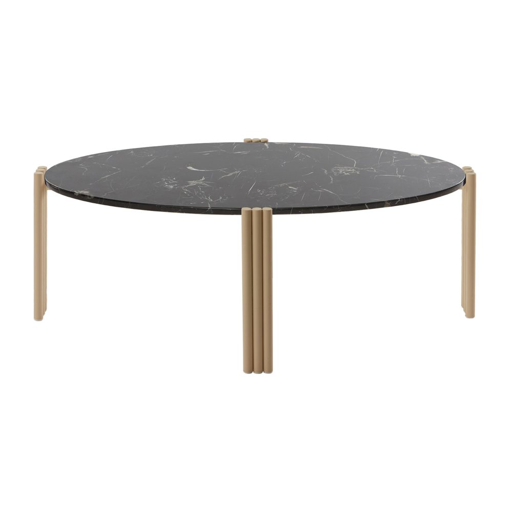 Tribus soffbord oval 92,4x47,6x35 cm, Light Sand-black