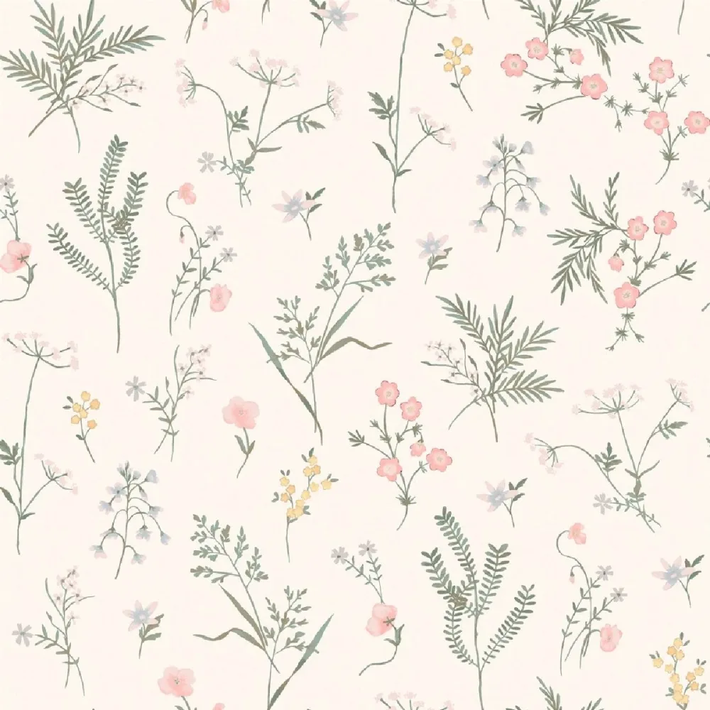 Laura Ashley Vol. 3 Crosswell 118480 Flerfärgad Tapet | Stuvbutiken - Bild 2