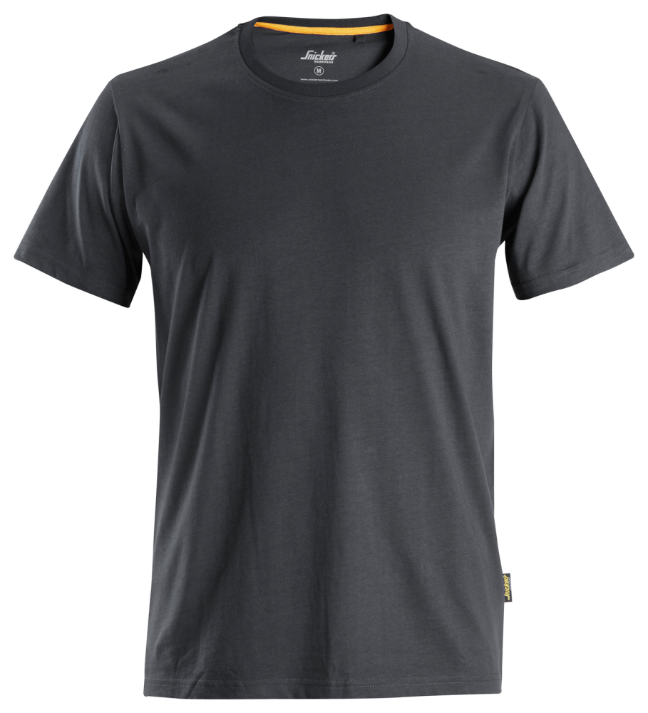 T-SHIRT SNICKERS WORKWEAR EKO AW STÅLGRÅ STL XL