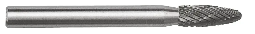 PELA 76506 Hårdmetallfil rundtopp, 6 mm