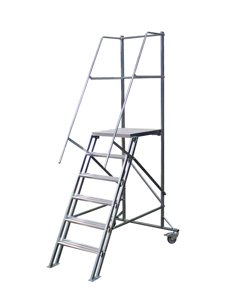 Skeppshultstegen 240-120-1 Arbetsplattform med räcke 1,2 meter