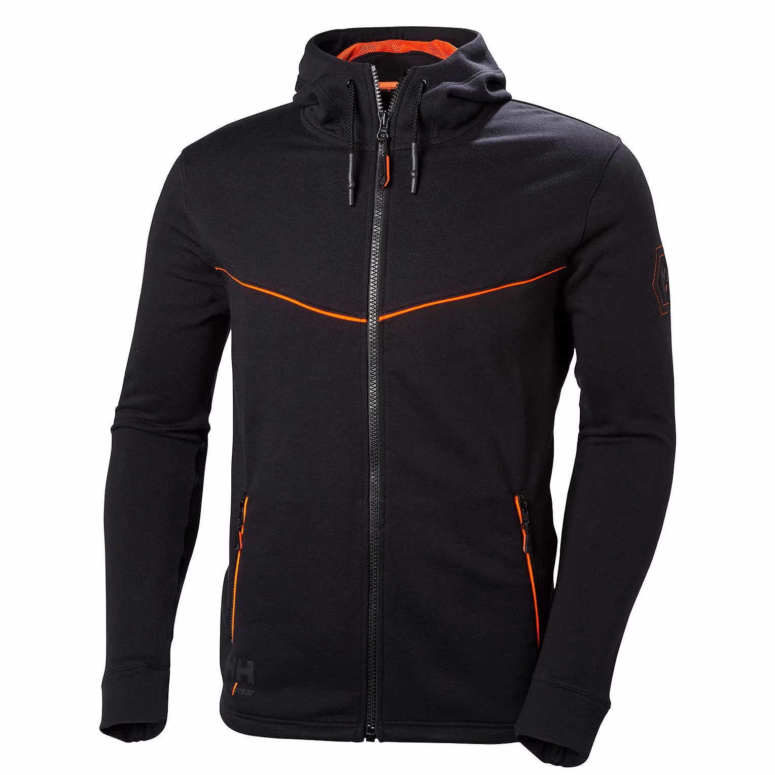 Kjøp Helly Hansen Workwear Hettegenser Chelsea Evolution hel glidelås, svart