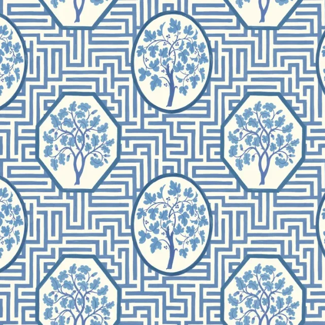 Royal Maze Royal Blue