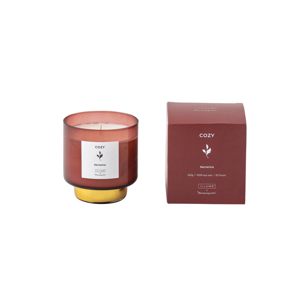Cozy Nectarine doftljus, 222 g