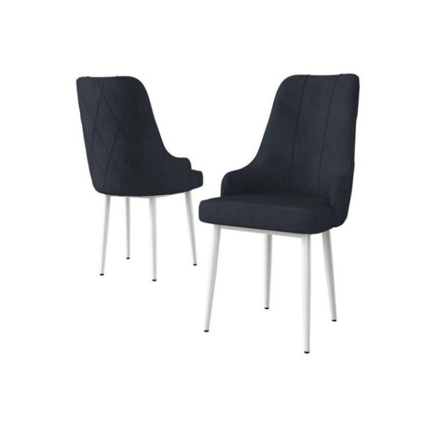 Matstol Mobarkar Antracit / Vit
