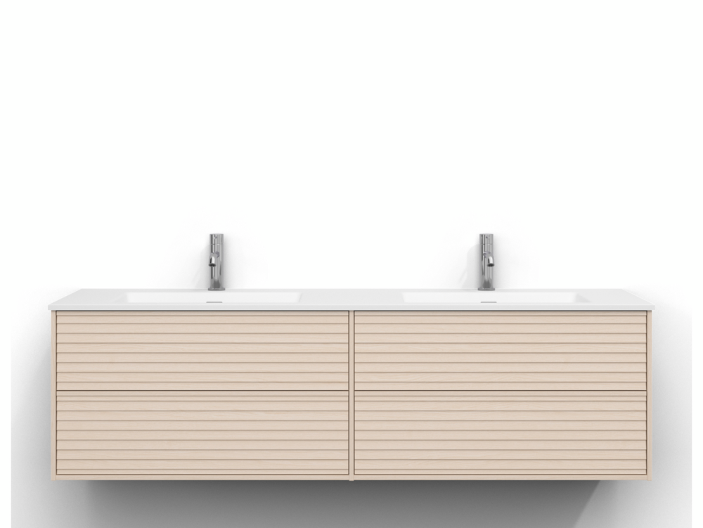 EPOS SVEDBERGS TVÄTTSTÄLLSSKÅP 160 V.ASK 2+2L JAL, 2+2L PUSH 159X45X45CM