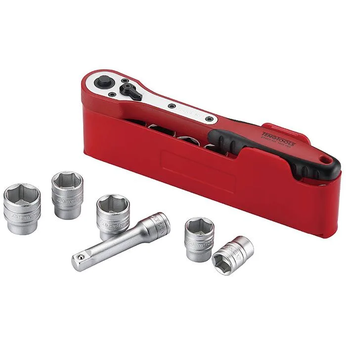 Teng Tools M3812N1 Hylsnyckelsats 3/8", 12 delar