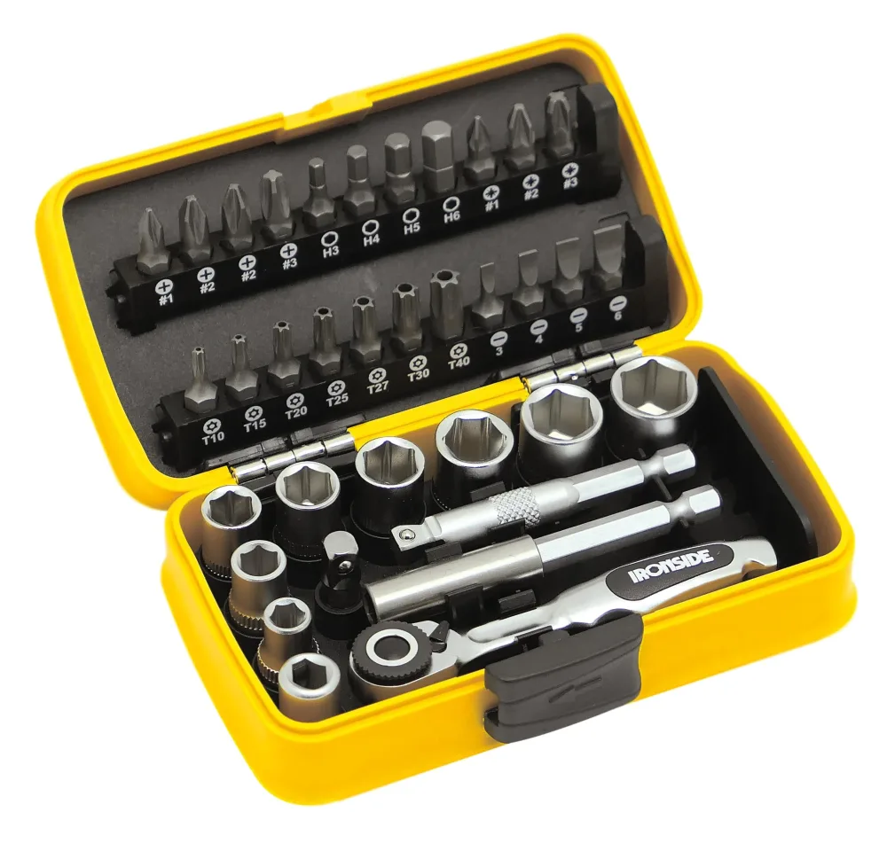 Ironside 70923099 Bits-/hylssats 35 delar
