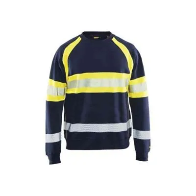 Blåkläder 3359115889336XL Varseltröja marinblå/varselgul Marinblå/Varselgul
