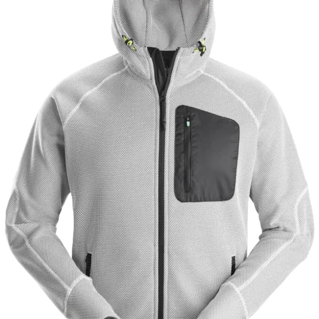 Snickers Workwear 8041-0904 FlexiWork Luvtröja vit/svart 2XL
